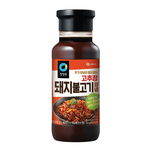 청정원)돼지불고기양념 500g